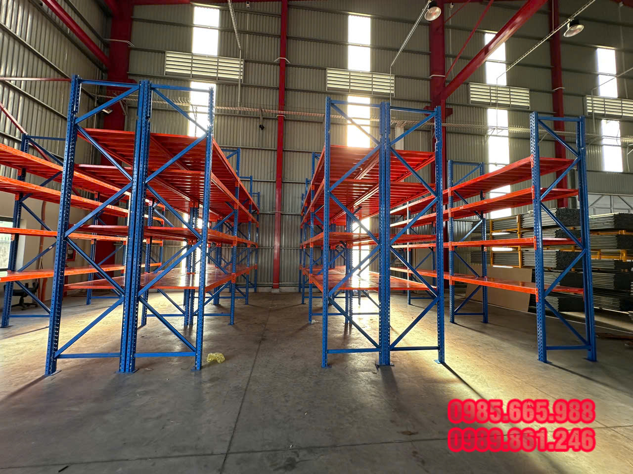 thanh lý kệ trung tải giá rẻ